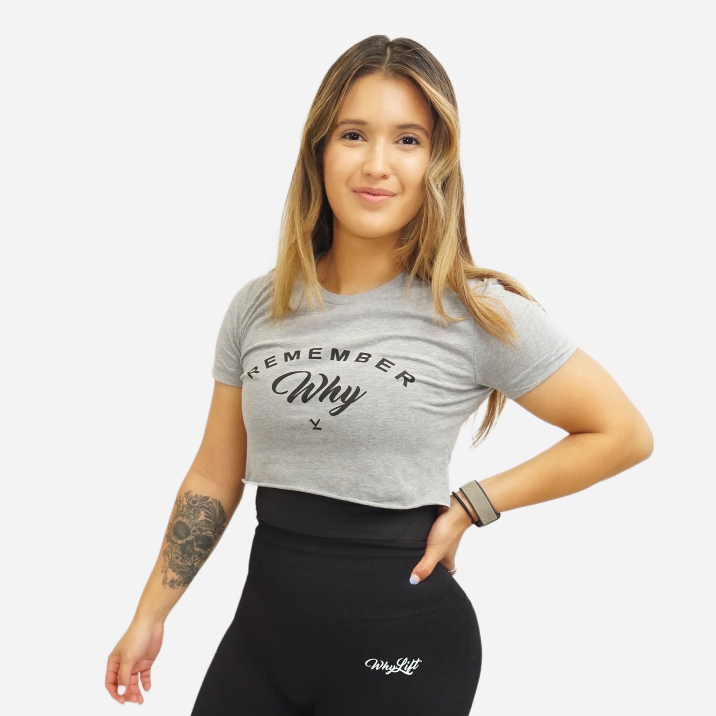 Remember Why Women's Crop Top (Multiple Color ways)
