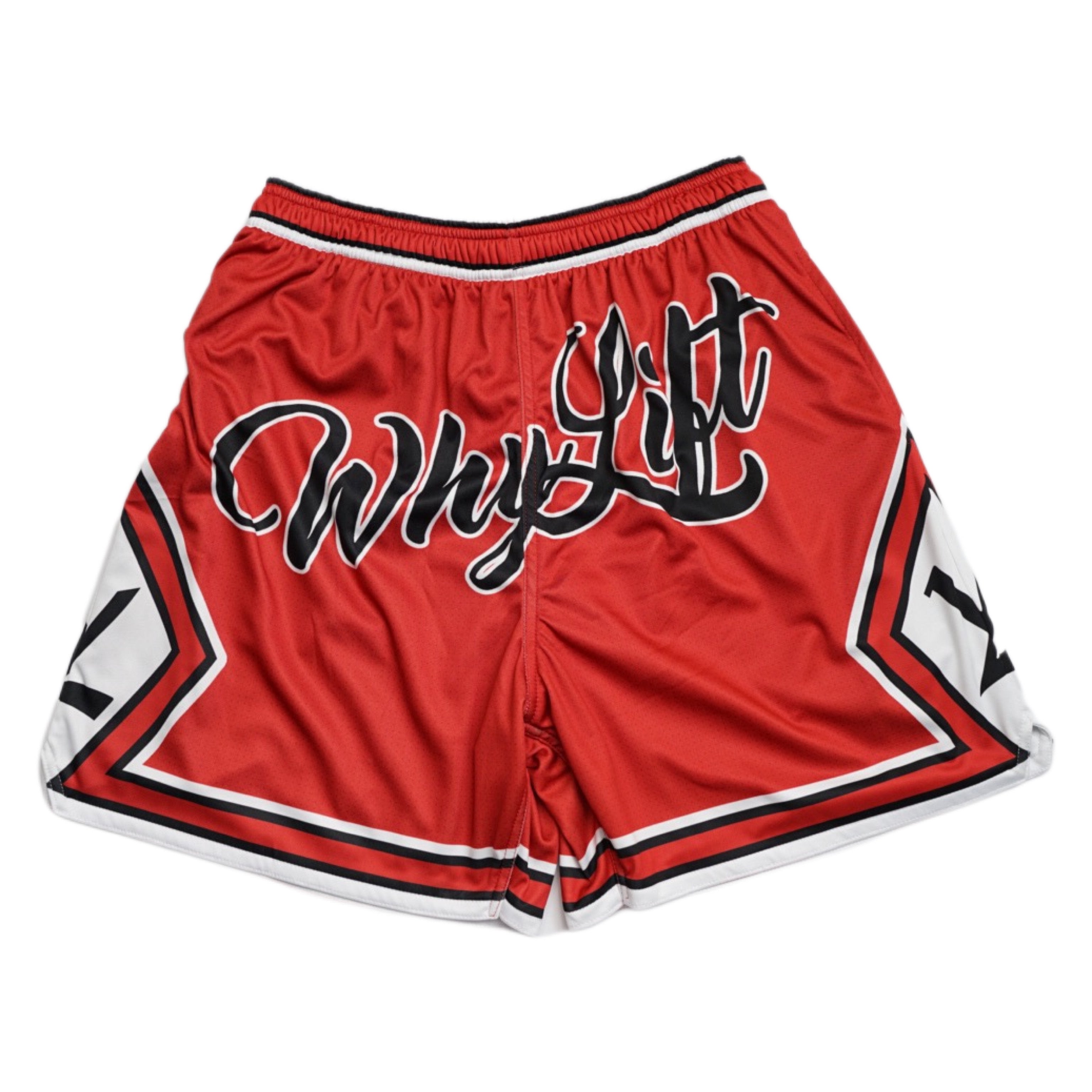 Slim Fit Mid Chicago Print Jersey Shorts